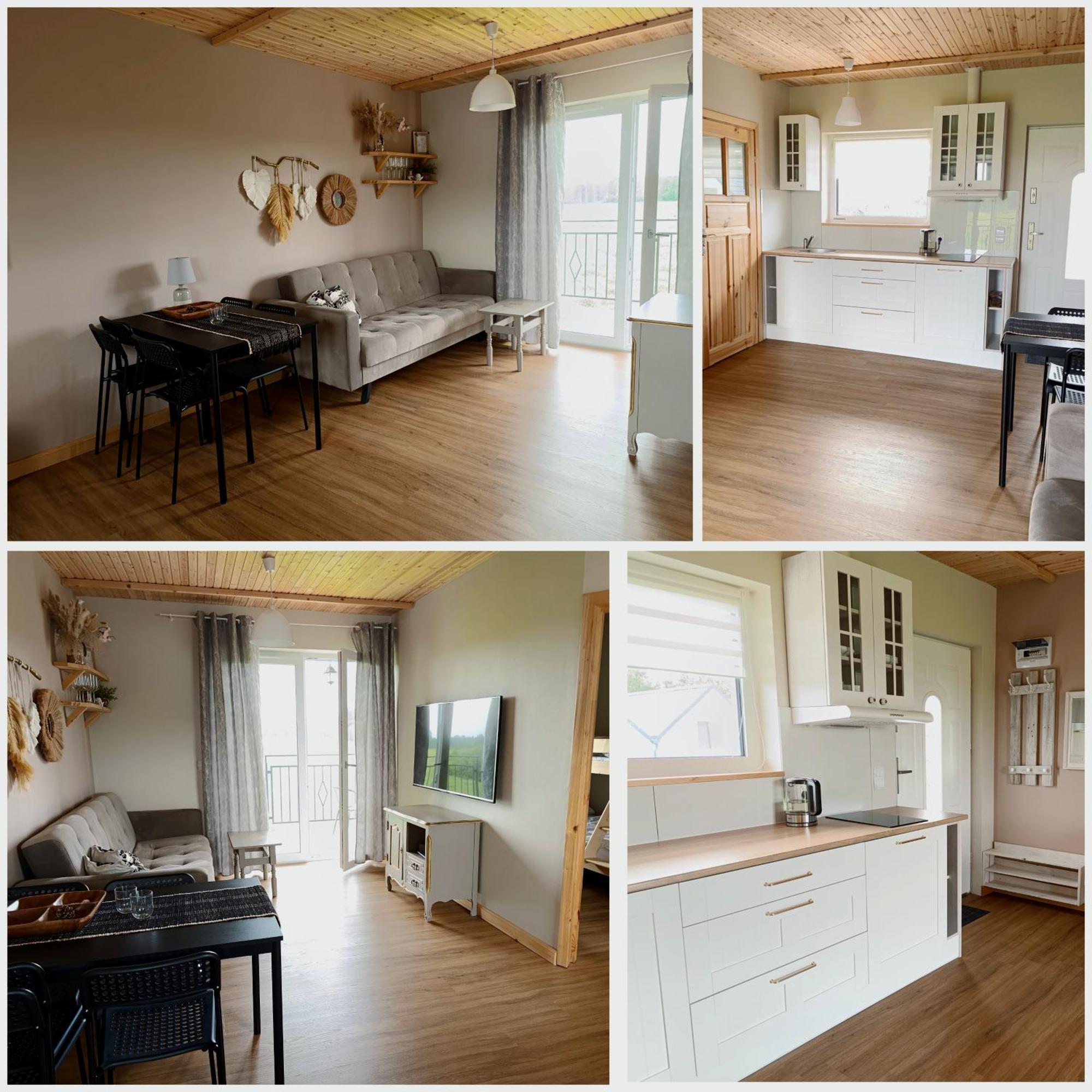 Apartamenty Poswiata - Dwupokojowe, Komfortowe, O Wielkosci Domku, Ze Wspanialym Widokiem Na Laki Bobolin Exterior foto